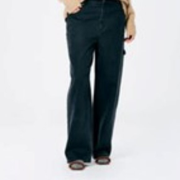 Tibi Black Denim Sam Jean Size 29 - Picture 1 of 1